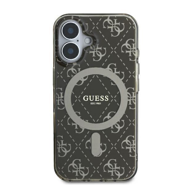 Guess Guhmp16Mh4Dtew Iphone 16 Plus6.7 Brązowy/Brown Hardcase Iml 4G Background Magsafe
