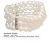 Faux Pearl Bracelet Women Retro Wrist Bracelet Ladies Rhinestone Stretch
