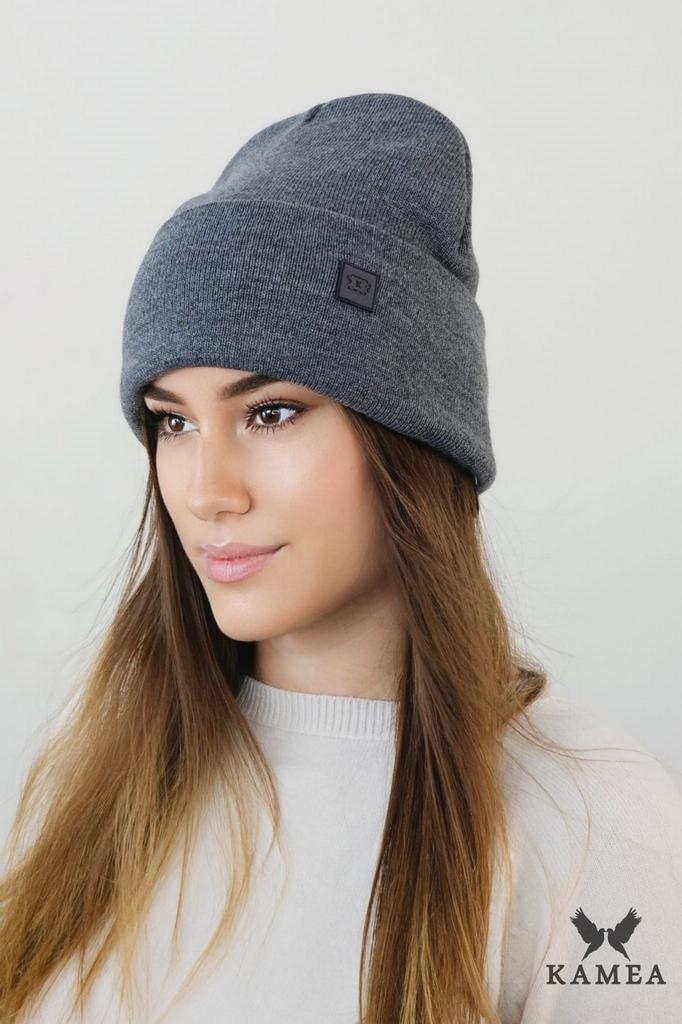 Sally Beanie Winter Hat Universal Graphite Color
