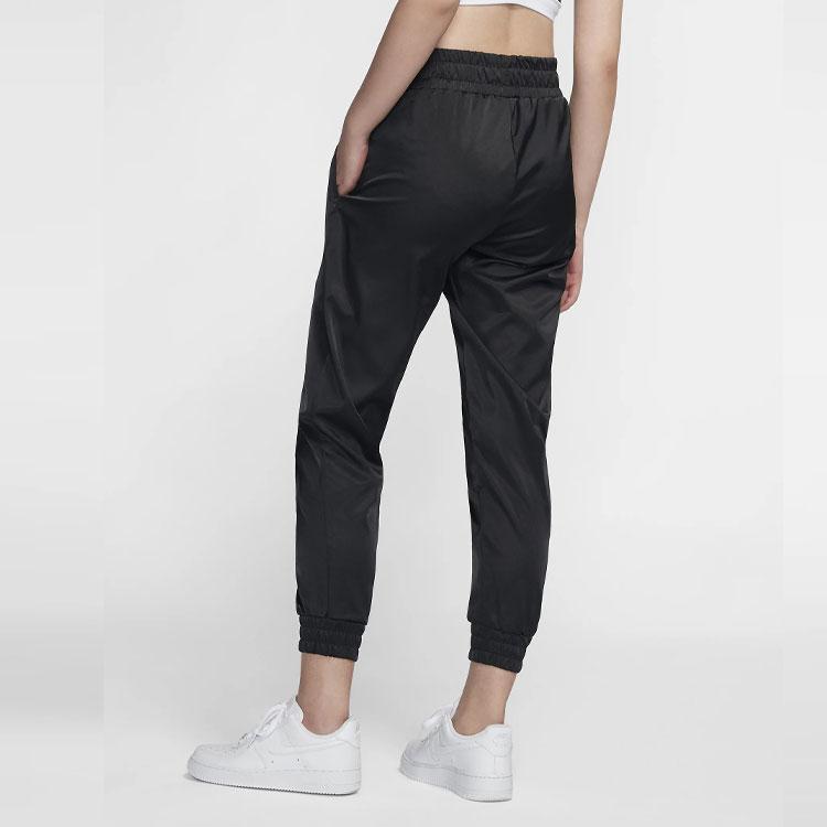 Nike Брюки-джоггеры из воздушного атласа женские черные BV4782-010