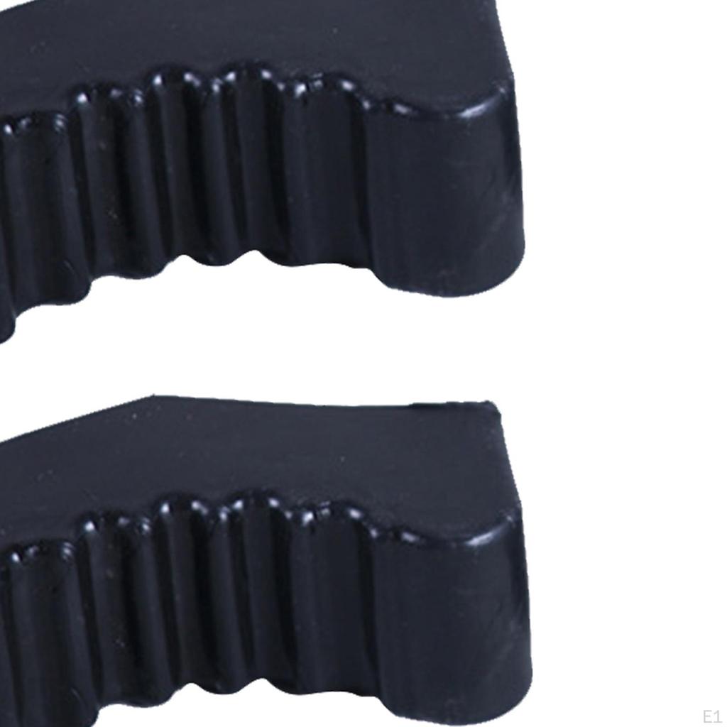 Подставка для автомобильного подъемника, резиновая накладка, напольный адаптер, нескользящая прорезная черная рама для подъема