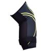 RS Taichi Stealth CE Knee Medium (Level 2) Guards, Pair, Black/Yellow, [TRV080]
