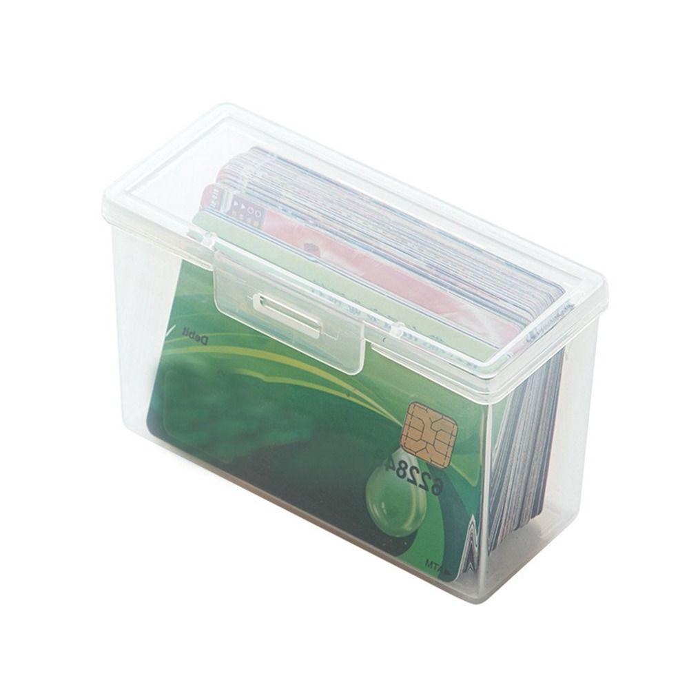 Multi-purpose Transparent Storage Box with Lid Small Thing Container for Storing Jewelry