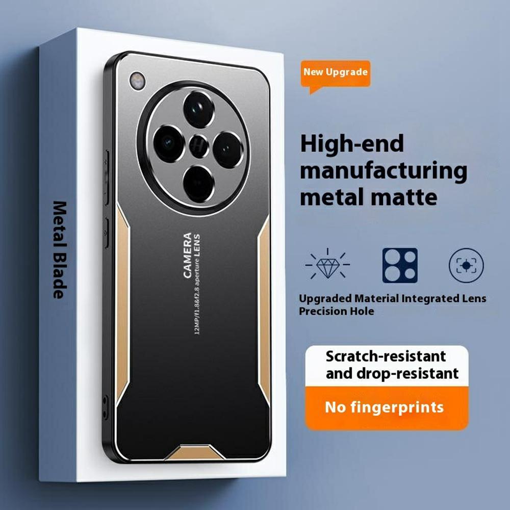 For Oppo Find X8 5G Phone Case Aluminium Alloy TPU PC Back Cover