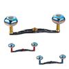 LIVRE 10607 Crank 130 Daiwa/ABU (Right) Gunmetal/Red