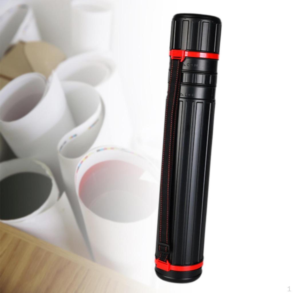 Раскладной футляр для переноски постеров, тубус для хранения произведений искусства, водостойкий, многоцелевой, масштабируемый, для рисования