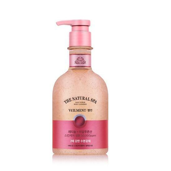 VEILMENT Скраб для умывания Natural Spa Moisture Glow 400 мл 6 видов, выберите 1