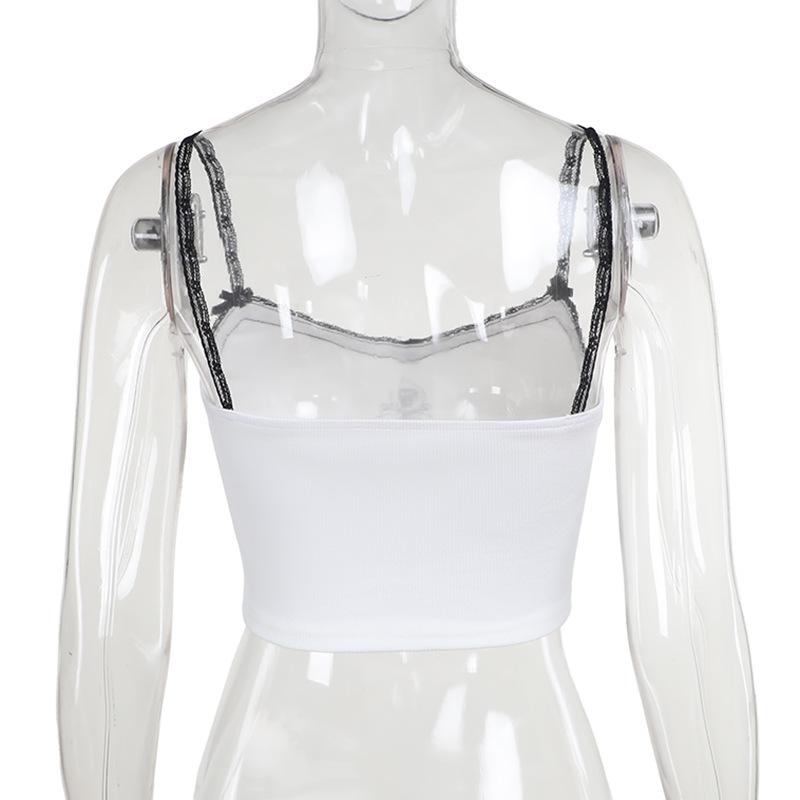 Европейский и американский летний сексуальный уличный стиль с принтом, кружевом, V-образным вырезом, топ-комбинезон, облегающий покрой