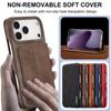 Кожаный кошелек-книжка Чехол для телефона Для iPhone 17 Air 16 17 Pro 15 16 Plus 13 12 Pro Max 11 Слот для карт Карманный держатель Подставка Крышка