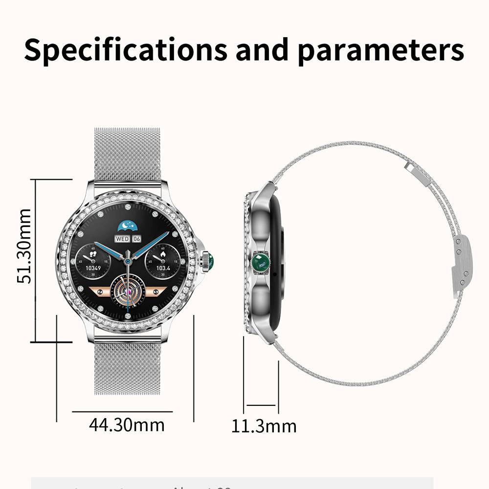 MEVADEN НОВЫЕ модные умные часы для женщин, Bluetooth Call 100 + спортивный режим, водонепроницаемые женские умные часы для фитнеса, сделай сам, пользовательские циферблаты + коробка