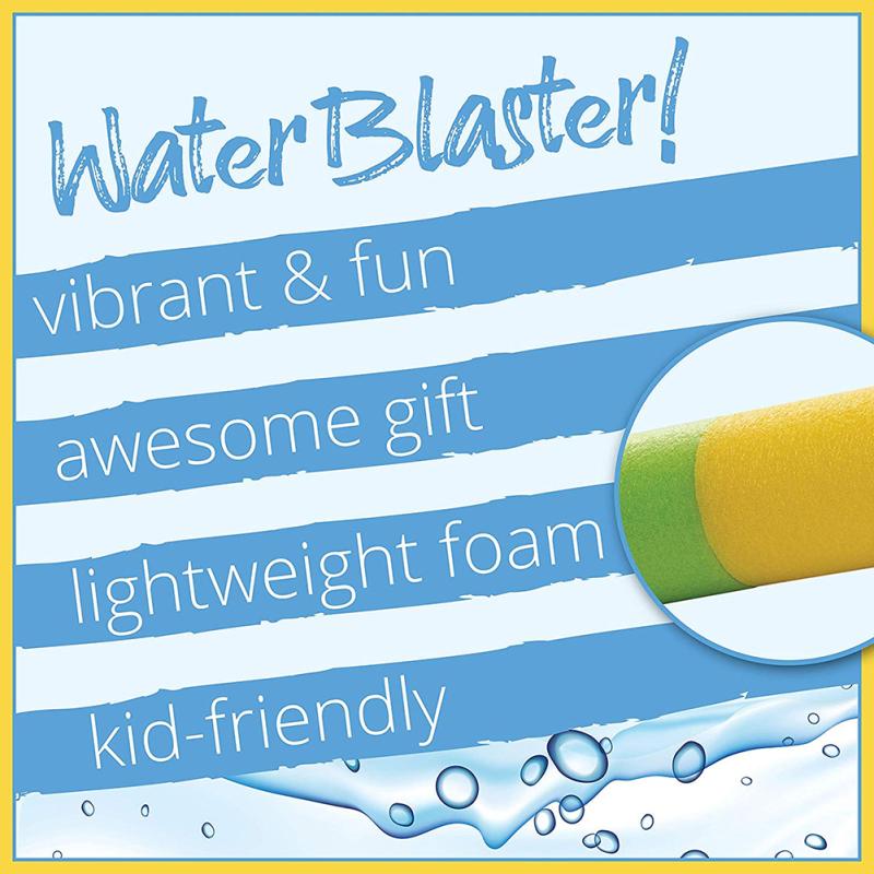 Пенопластовый нудл-пистолет для воды для детей и взрослых – Летние игрушки для вечеринок, игрушки для улицы, для бассейна, для пляжа