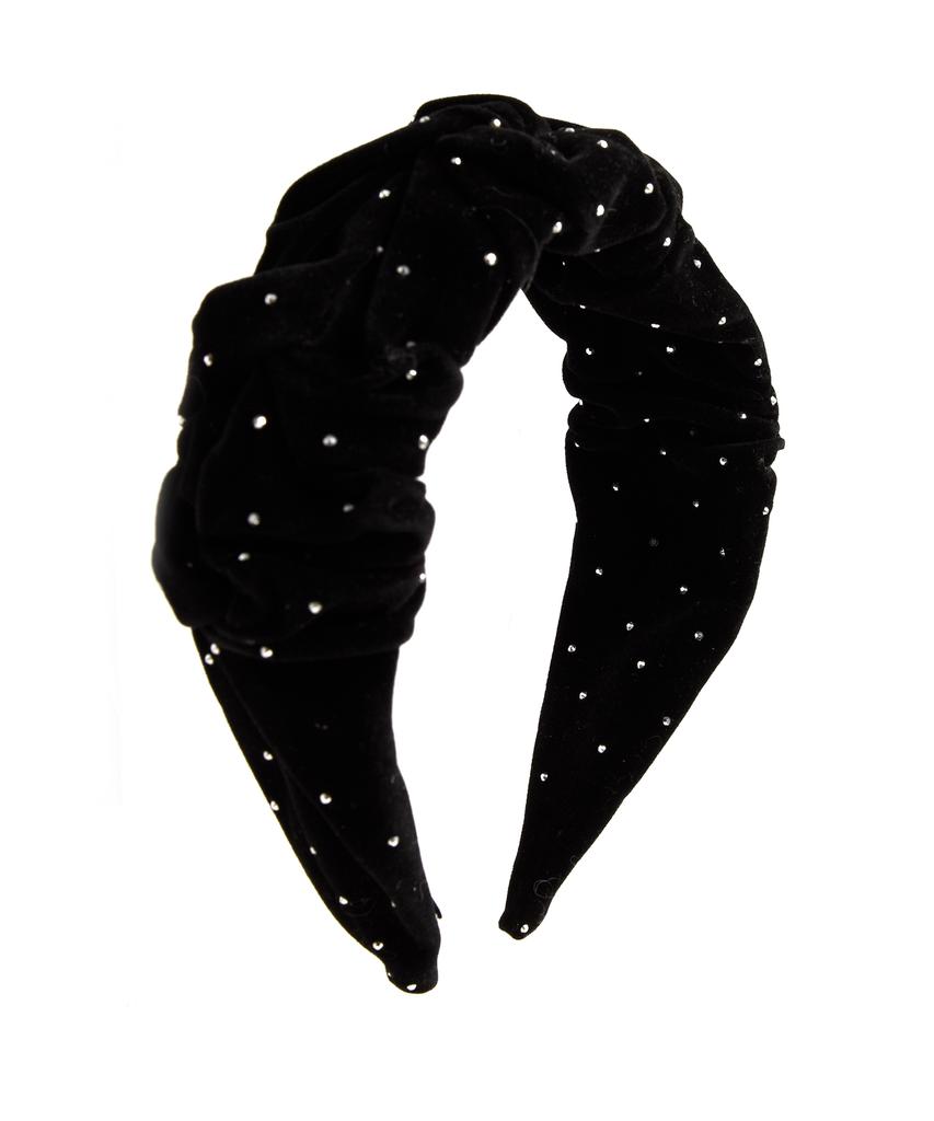 Имеет Hfs041 Бархатная повязка на голову с точечным ворсом