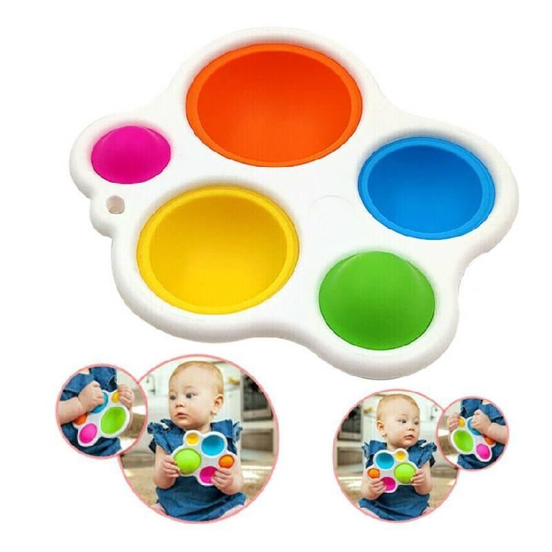 Fun And Engaging Keychain Toy For Adults Stress Relief Pop Bubble Fidget