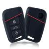 Силиконовый чехол-брелок для ключей Skoda Octavia Kodiaq Karoq Для Volkswagen Vw Polo Passat B8 Tiguan 2 Для Seat Чехол для автомобильного ключа
