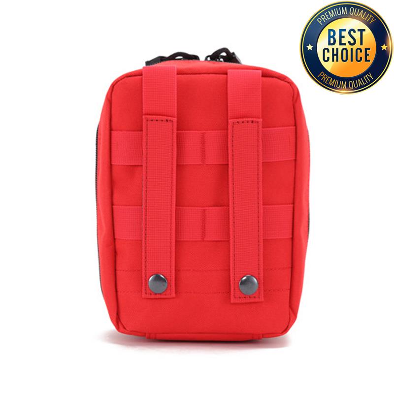 Тактическая многофункциональная поясная сумка для улицы MOLLE Медицинский аварийный комплект Портативный набор для выживания Подсумок для аксессуаров Камуфляжная тренировочная сумка