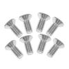 LOORGVEL 8pcs Car Brake Screw Kit Front and Brake Pad 93600-06014-0h Stainless Steel Brake Screw Set Compatible with Honda