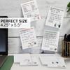 ZICOTO Super Funny Notepads - Hilarious Office Gift for Your Women Coworkers - Set of 4 Office Supplies Memo Pads w/ 4 Assorted Designs, 50 Sheets