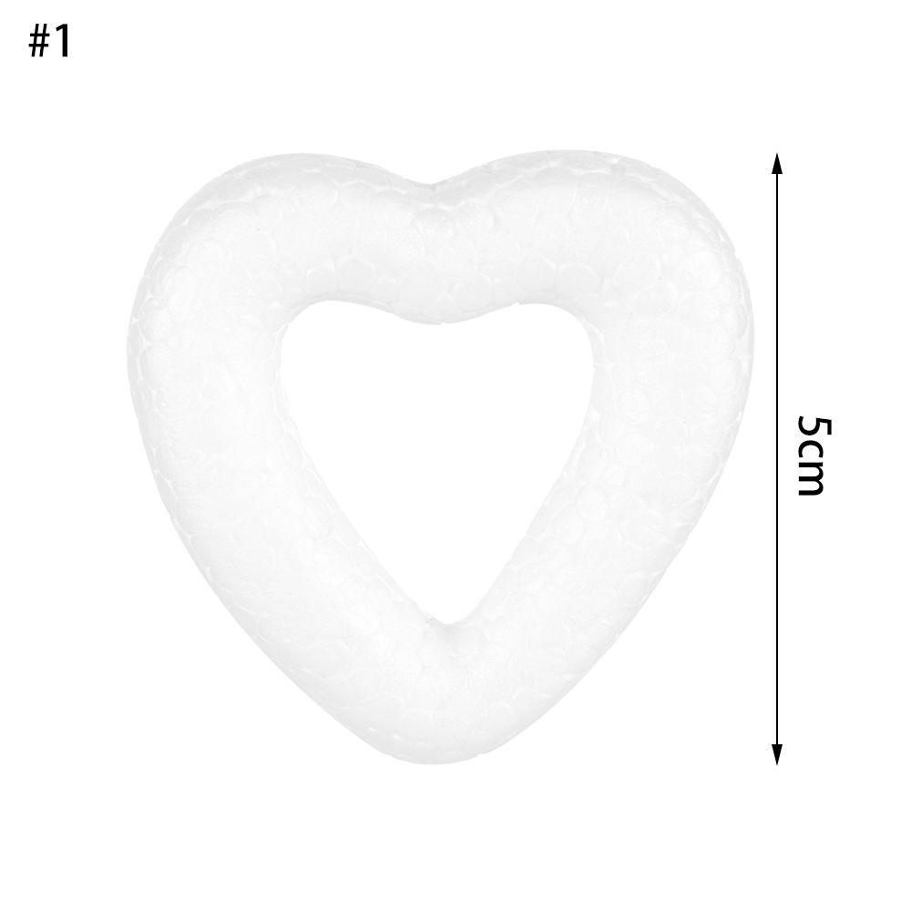 Favors Wedding Decor Hollow Heart Foam Mould White Craft Balls Party Decoration Valentine's Day