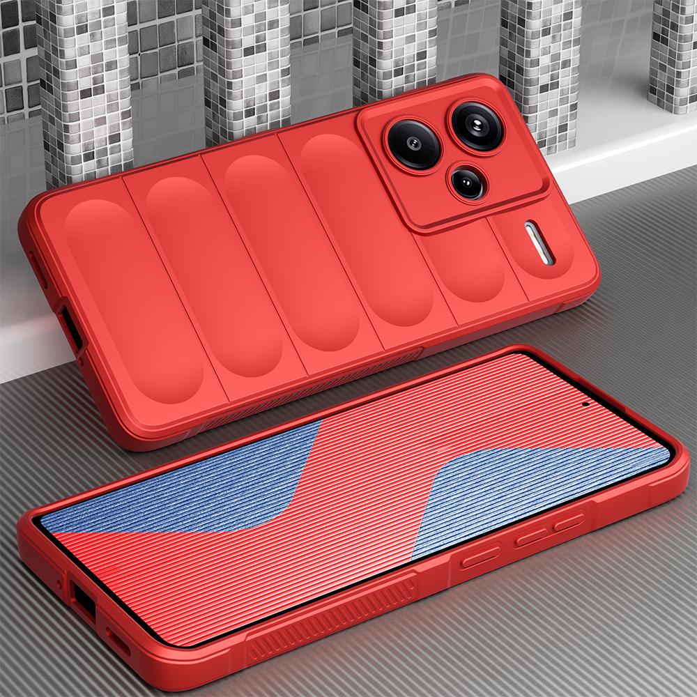 KEYSION Противоударный чехол для Redmi Note 13 Pro 5G 12 Pro + 5G, противоскользящий мягкий силиконовый чехол для телефона Xiaomi POCO X6 Pro X5 Pro 5G