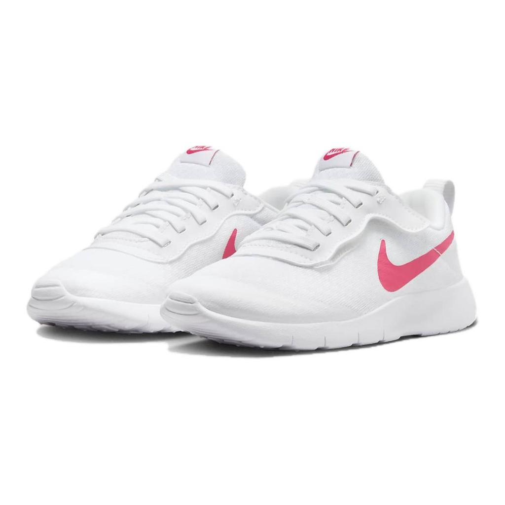 Nike Tanjun EasyOn Breathable And Wear resistant Low top Kids Lifestyle Shoes White Red Kids' DX9042-102