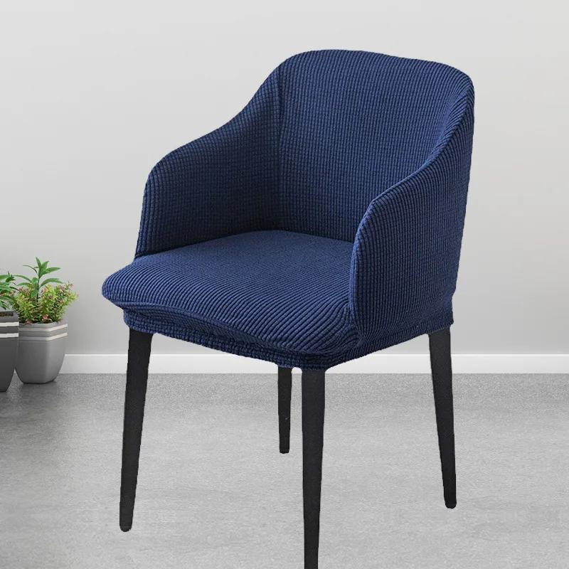 Чехол для кресла Polar Fleece Wingback King Back Chair Cover Hotel And Home Party Bankcase Home 1/2/4/6PCS