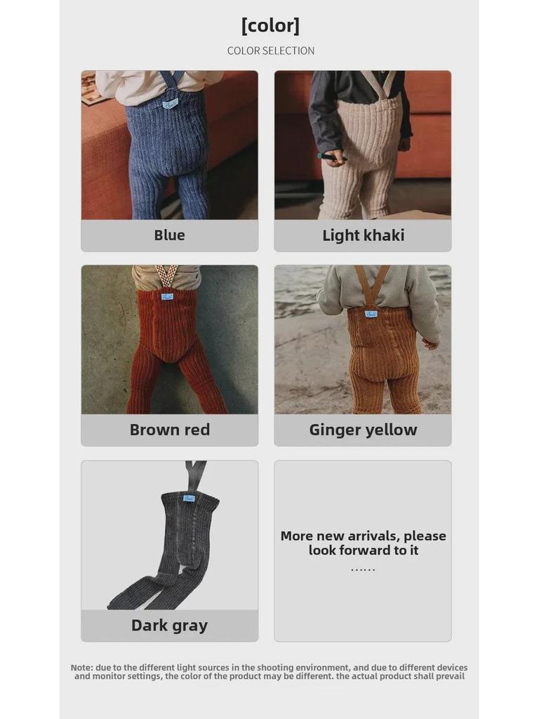 2025 Children's Warm Weightlifting Overalls: Stylish Autumn/Winter Pants for Boys and Girls