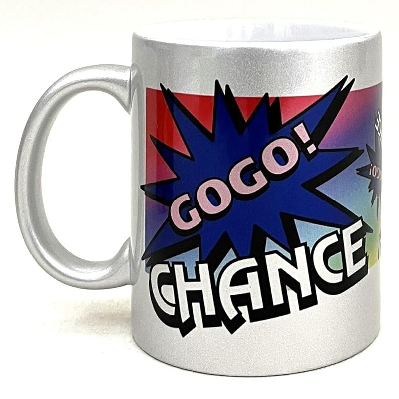 juggler metallic mug GOGO!CHANCE pottery 315ml