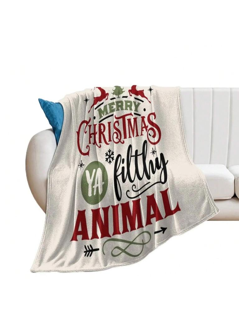 Home Alone Merry Christmas Ya Filthy Animal Throw Blanket Sofa Decorative Sofas Christmas Decoration Blankets