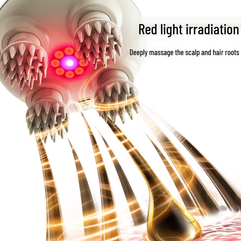 HEZHENG Cat Paw Electric Scalp Massager CN plug (adapter included)