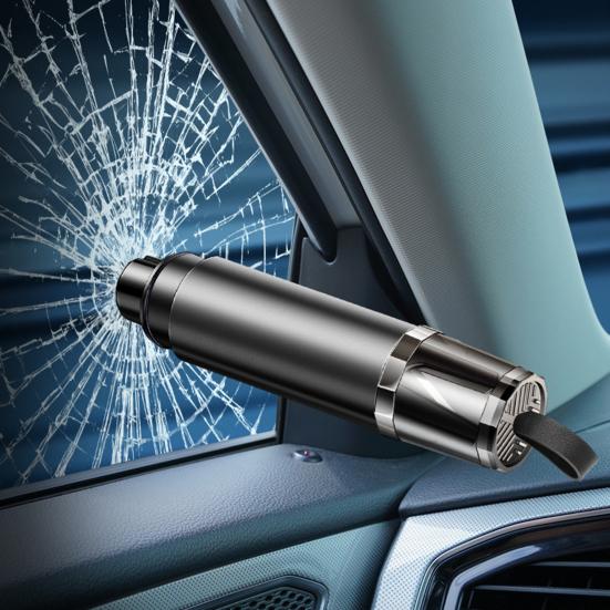 Car Window Glass Breaker with Seat Belt Cutter Tool Lightweight Portable Multi-Function Safety