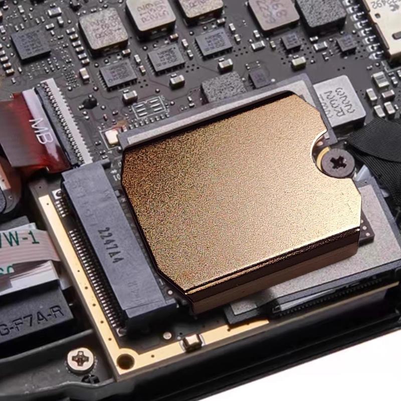 Радиатор M2 2230 для SSD 2230 Sn740 с графеновым покрытием, медный радиатор-охладитель с запасными частями, ремкомплект
