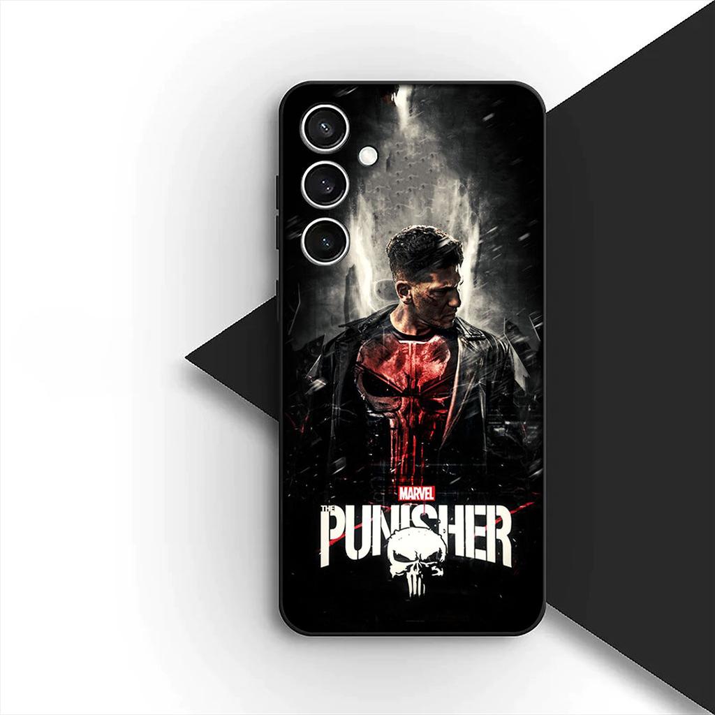 Protective Cover for Xiaomi Redmi Note 12 11 10 A3 Pro 10A 10C 12C Note12 5G 4G Casing Phone Case The Punisher Marvel Skull