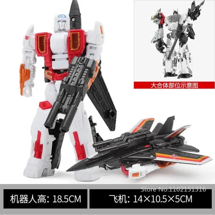HZX Cool G1 Superion Робот-Самолет IDW 5-в-1 Devastator Bruticus Фигурка Действия Игрушки Комбайнер Трансформация Деформация Подарок