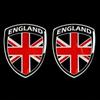 2 шт. Великобритания Англия Великобритания UK GB Наклейки Декали Эмблема Мотоцикл Национальный Англия Великобритания UK GB Великобритания Соединенное Королевство Юнион Джек