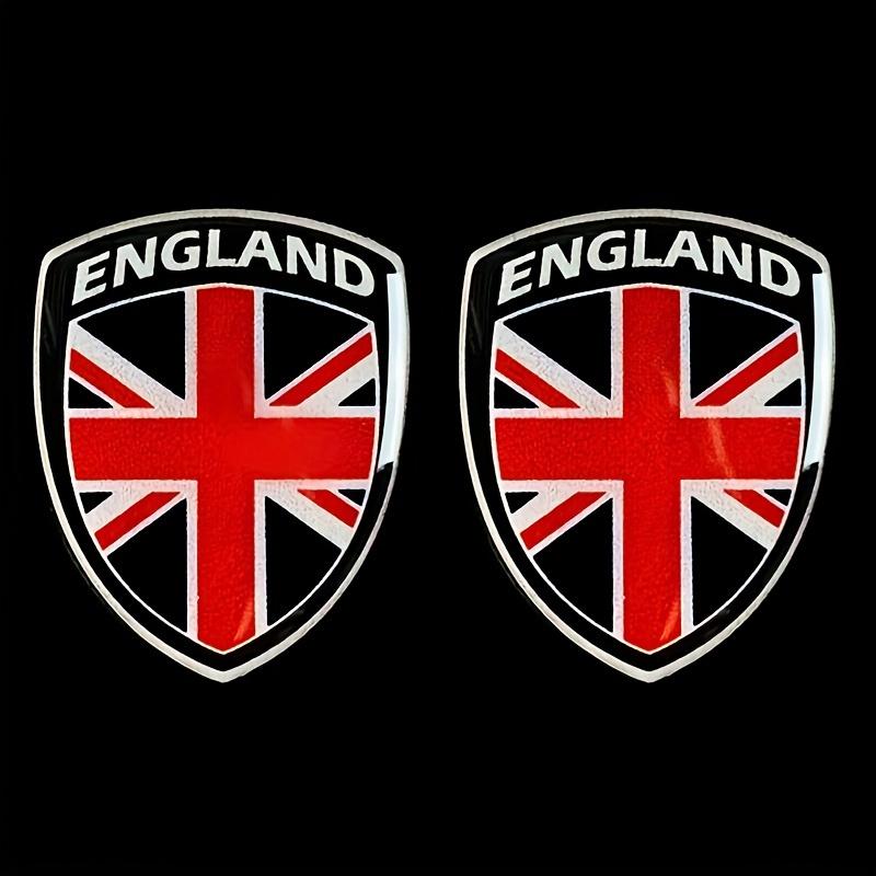 2 шт. Великобритания Англия Великобритания UK GB Наклейки Декали Эмблема Мотоцикл Национальный Англия Великобритания UK GB Великобритания Соединенное Королевство Юнион Джек