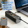 PD65W Box для хранения аккумуляторов 8 ячеек 18650 DIY Корпус Power Bank Комплект Цифровой дисплей USB Type C Быстрая зарядка Держатель аккумулятора Корпус