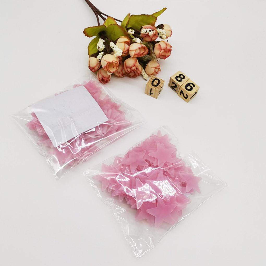 Светящиеся наклейки Пластиковые Звезды Наклейки На Стены Патч Наклейка Декор для Спальни Новые