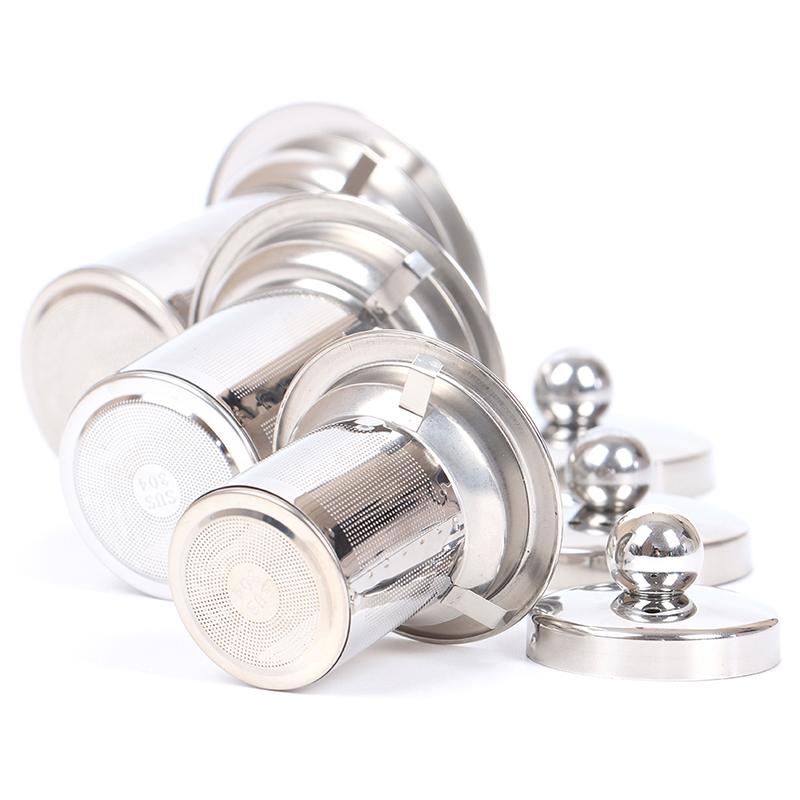 Многоразовое ситечко для чая из нержавеющей стали, сетчатая корзина для заварки, свободный заварочный чайник для листьев чая