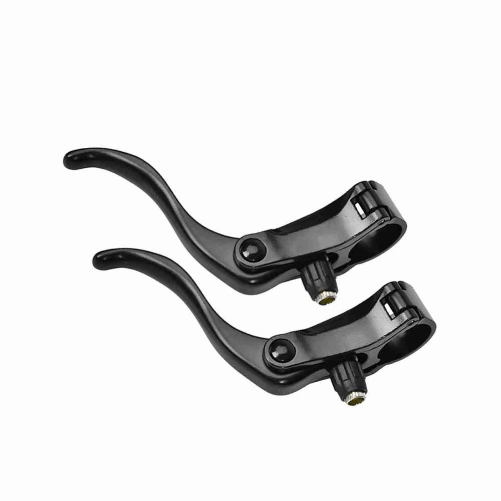 1 pair Aluminum Alloy Brake Lever Mountain Bike Brak for 24mm bicycle handlebars. Cycling Accessory