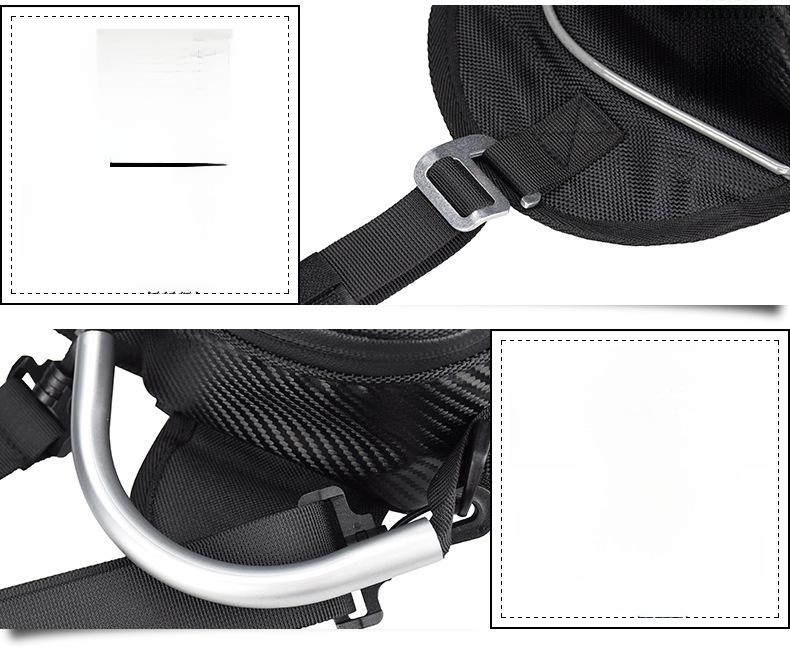 Сумка на бак мотоцикла с магнитом и сенсорной навигацией, пылезащитная - трансформируемая сумка на плечо и пояс