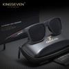 Kingseven Классические прямоугольные солнцезащитные очки с УФ400 поляризацией, идеально подходят для отдыха и вождения, унисекс