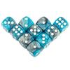 Premium Quality Pip D6 Dice Set for Table Board Gaming - 12mm Mixed Color, Pack of 10