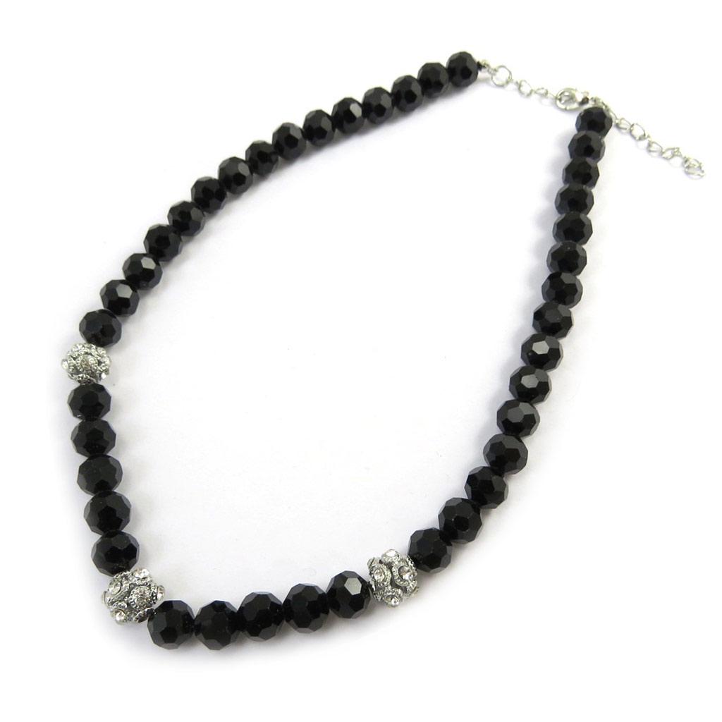 Les Trésors De Lily [N3101] — Черное колье «Сисси».