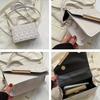 1 шт. Стильная стеганая сумка кроссбоди для женщин - Регулируемый ремешок и застежка на магнитную кнопку, Легкий прочный дизайн для повседневных рабочих выходов