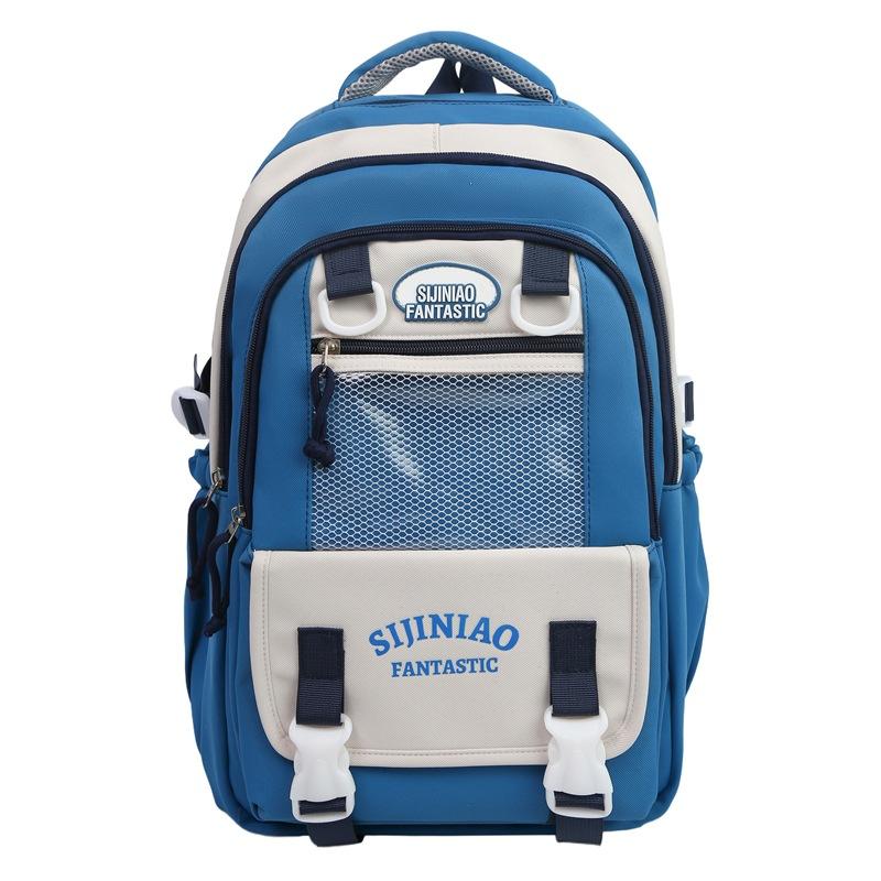 Летний новый нейлоновый рюкзак с буквенным принтом в стиле кэжуал, большой вместимости, для учеников средней школы, для пар, для улицы