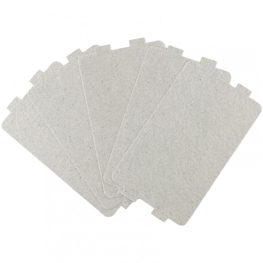 5x Glimmerblatt Mikrowelle Glimmer Platte Blatt Reparatur Teile Ersatz - Zubehör