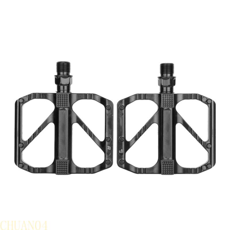 A1A2 Bearings Wide Flat Cycling Pedals Nonslip R27 Road Bicycles Pedals Aluminum Alloy Mountain Bicycles Pedals Enduring