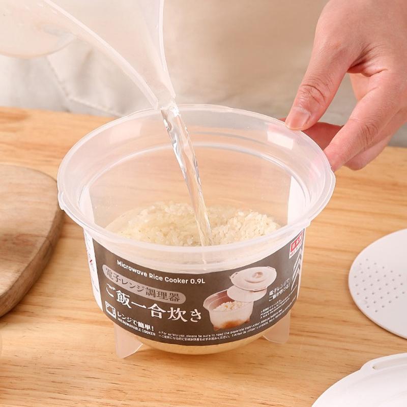 900 мл микроволновая печь рисоварка многофункциональная пароварка приготовление горячего супа бенто ланч-бокс пищевая полипропиленовая кухонная утварь для приготовления на пару