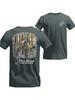 Dive Bomb Duck Scene T-Shirt - Vintagetimber Hunting Design For Outdoorsmenwho Love Waterfowl Art And Classic Fieldstyle, Unisex