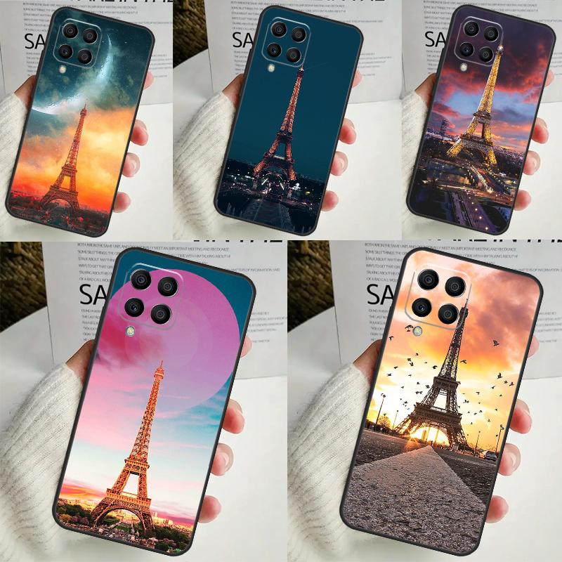 Париж Эйфелева башня Франция для Samsung Galaxy M55 M15 M13 M33 M53 M20 M30s M31s M12 M32 M52 M11 M51 M14 M34 M54 чехол
